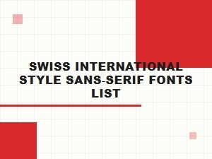 A Definitive Guide to Classic Swiss Fonts